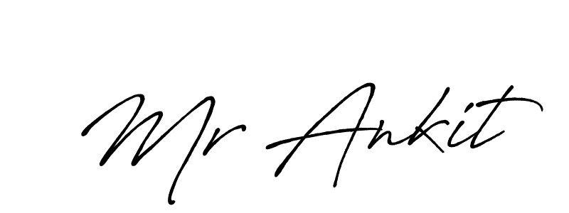 Make a beautiful signature design for name Mr Ankit. With this signature (Antro_Vectra_Bolder) style, you can create a handwritten signature for free. Mr Ankit signature style 7 images and pictures png