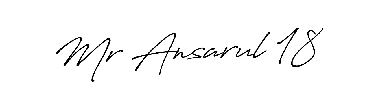 Similarly Antro_Vectra_Bolder is the best handwritten signature design. Signature creator online .You can use it as an online autograph creator for name Mr Ansarul 18. Mr Ansarul 18 signature style 7 images and pictures png