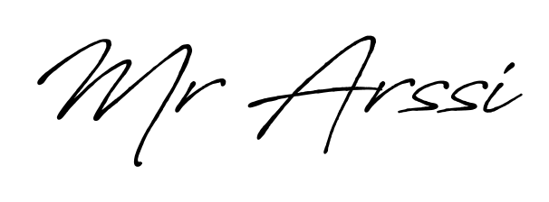 See photos of Mr Arssi official signature. Check more albums & portfolios. Read reviews & check more about Antro_Vectra_Bolder font. Mr Arssi signature style 7 images and pictures png