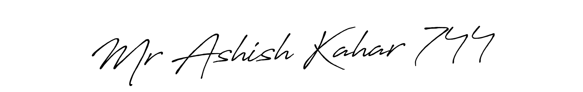 It looks lik you need a new signature style for name Mr Ashish Kahar 744. Design unique handwritten (Antro_Vectra_Bolder) signature with our free signature maker in just a few clicks. Mr Ashish Kahar 744 signature style 7 images and pictures png