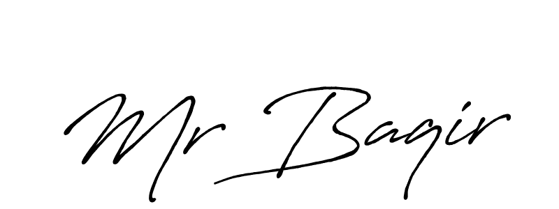 How to Draw Mr Baqir signature style? Antro_Vectra_Bolder is a latest design signature styles for name Mr Baqir. Mr Baqir signature style 7 images and pictures png
