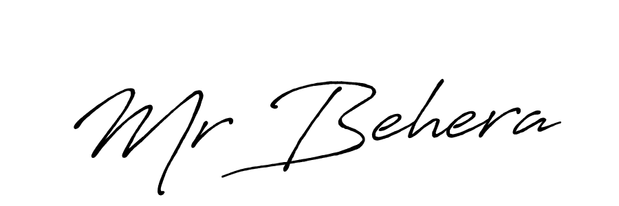 Antro_Vectra_Bolder is a professional signature style that is perfect for those who want to add a touch of class to their signature. It is also a great choice for those who want to make their signature more unique. Get Mr Behera name to fancy signature for free. Mr Behera signature style 7 images and pictures png