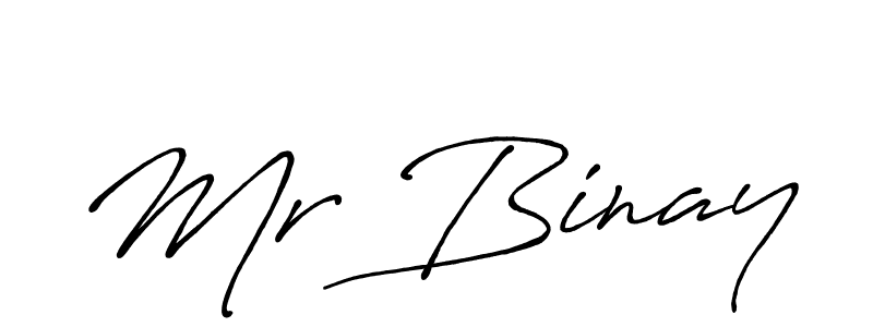 Similarly Antro_Vectra_Bolder is the best handwritten signature design. Signature creator online .You can use it as an online autograph creator for name Mr Binay. Mr Binay signature style 7 images and pictures png