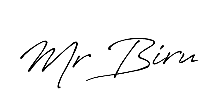 Antro_Vectra_Bolder is a professional signature style that is perfect for those who want to add a touch of class to their signature. It is also a great choice for those who want to make their signature more unique. Get Mr Biru name to fancy signature for free. Mr Biru signature style 7 images and pictures png