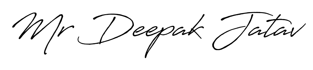 See photos of Mr Deepak Jatav official signature. Check more albums & portfolios. Read reviews & check more about Antro_Vectra_Bolder font. Mr Deepak Jatav signature style 7 images and pictures png