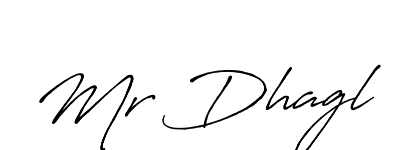 Also we have Mr Dhagl name is the best signature style. Create professional handwritten signature collection using Antro_Vectra_Bolder autograph style. Mr Dhagl signature style 7 images and pictures png
