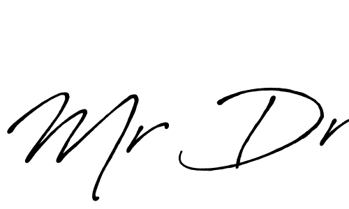 Best and Professional Signature Style for Mr Dr. Antro_Vectra_Bolder Best Signature Style Collection. Mr Dr signature style 7 images and pictures png