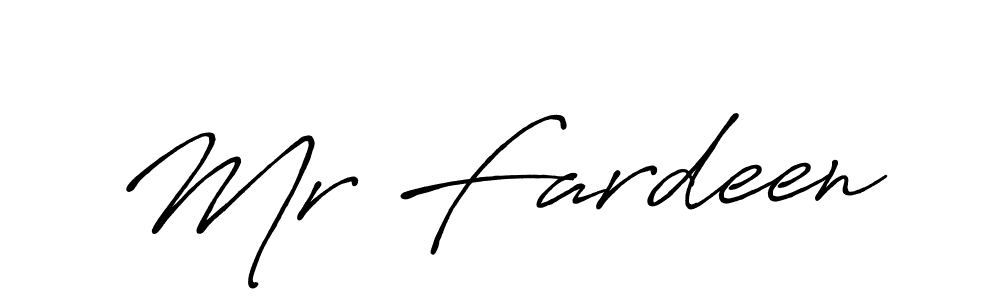 if you are searching for the best signature style for your name Mr Fardeen. so please give up your signature search. here we have designed multiple signature styles  using Antro_Vectra_Bolder. Mr Fardeen signature style 7 images and pictures png