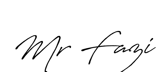 Make a beautiful signature design for name Mr Fazi. Use this online signature maker to create a handwritten signature for free. Mr Fazi signature style 7 images and pictures png