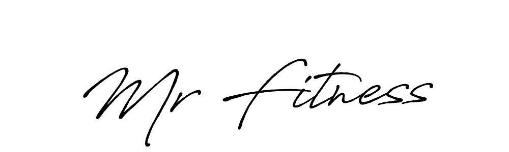 Similarly Antro_Vectra_Bolder is the best handwritten signature design. Signature creator online .You can use it as an online autograph creator for name Mr Fitness. Mr Fitness signature style 7 images and pictures png