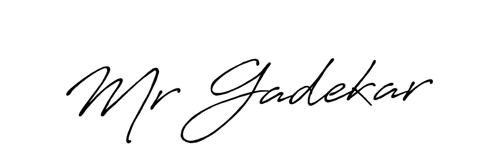 Once you've used our free online signature maker to create your best signature Antro_Vectra_Bolder style, it's time to enjoy all of the benefits that Mr Gadekar name signing documents. Mr Gadekar signature style 7 images and pictures png