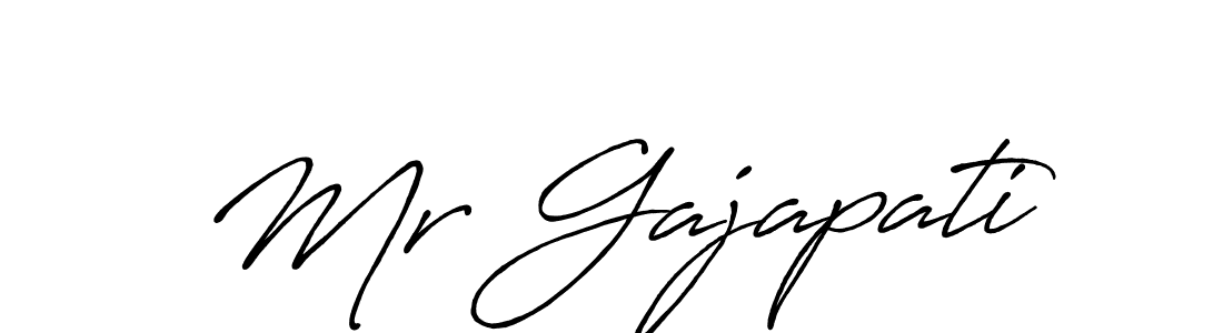 How to make Mr Gajapati name signature. Use Antro_Vectra_Bolder style for creating short signs online. This is the latest handwritten sign. Mr Gajapati signature style 7 images and pictures png