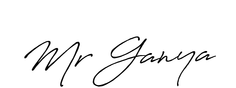 How to Draw Mr Ganya signature style? Antro_Vectra_Bolder is a latest design signature styles for name Mr Ganya. Mr Ganya signature style 7 images and pictures png