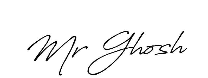 Also we have Mr Ghosh name is the best signature style. Create professional handwritten signature collection using Antro_Vectra_Bolder autograph style. Mr Ghosh signature style 7 images and pictures png