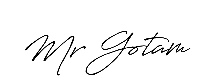 See photos of Mr Gotam official signature by Spectra . Check more albums & portfolios. Read reviews & check more about Antro_Vectra_Bolder font. Mr Gotam signature style 7 images and pictures png