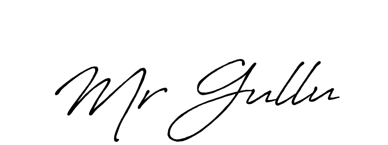 Antro_Vectra_Bolder is a professional signature style that is perfect for those who want to add a touch of class to their signature. It is also a great choice for those who want to make their signature more unique. Get Mr Gullu name to fancy signature for free. Mr Gullu signature style 7 images and pictures png