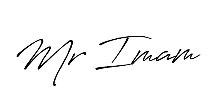 Mr Imam stylish signature style. Best Handwritten Sign (Antro_Vectra_Bolder) for my name. Handwritten Signature Collection Ideas for my name Mr Imam. Mr Imam signature style 7 images and pictures png