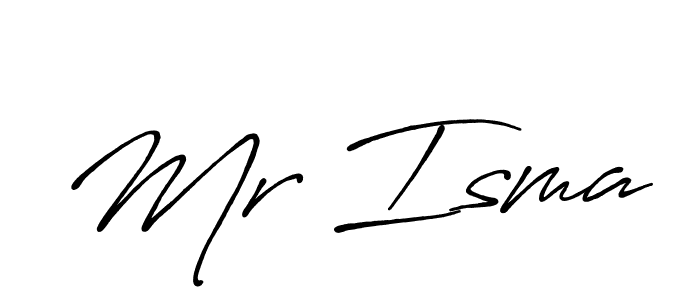 How to make Mr Isma signature? Antro_Vectra_Bolder is a professional autograph style. Create handwritten signature for Mr Isma name. Mr Isma signature style 7 images and pictures png