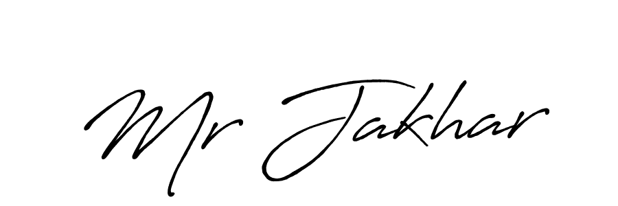 How to make Mr Jakhar name signature. Use Antro_Vectra_Bolder style for creating short signs online. This is the latest handwritten sign. Mr Jakhar signature style 7 images and pictures png