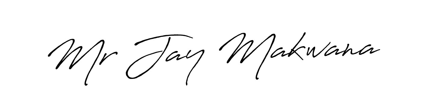 How to make Mr Jay Makwana signature? Antro_Vectra_Bolder is a professional autograph style. Create handwritten signature for Mr Jay Makwana name. Mr Jay Makwana signature style 7 images and pictures png