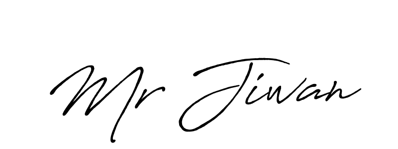 Mr Jiwan stylish signature style. Best Handwritten Sign (Antro_Vectra_Bolder) for my name. Handwritten Signature Collection Ideas for my name Mr Jiwan. Mr Jiwan signature style 7 images and pictures png