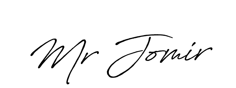 You should practise on your own different ways (Antro_Vectra_Bolder) to write your name (Mr Jomir) in signature. don't let someone else do it for you. Mr Jomir signature style 7 images and pictures png