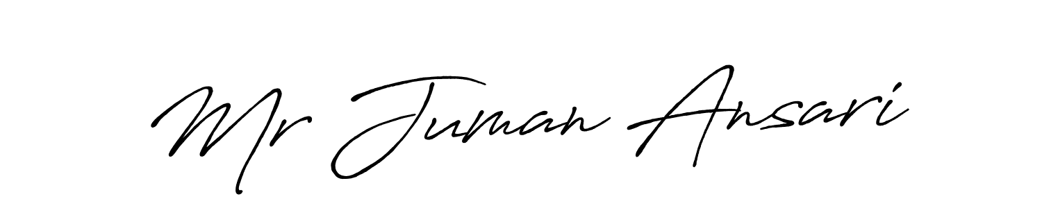 Best and Professional Signature Style for Mr Juman Ansari. Antro_Vectra_Bolder Best Signature Style Collection. Mr Juman Ansari signature style 7 images and pictures png