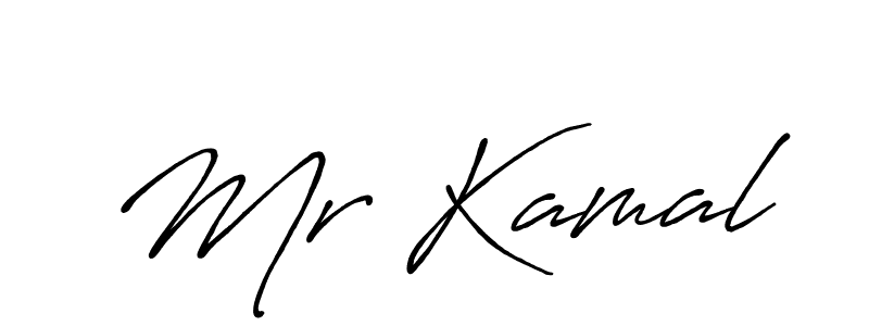 Also we have Mr Kamal name is the best signature style. Create professional handwritten signature collection using Antro_Vectra_Bolder autograph style. Mr Kamal signature style 7 images and pictures png