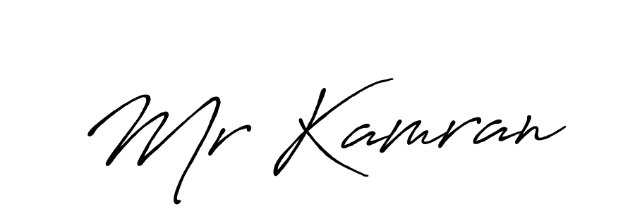 Also You can easily find your signature by using the search form. We will create Mr Kamran name handwritten signature images for you free of cost using Antro_Vectra_Bolder sign style. Mr Kamran signature style 7 images and pictures png