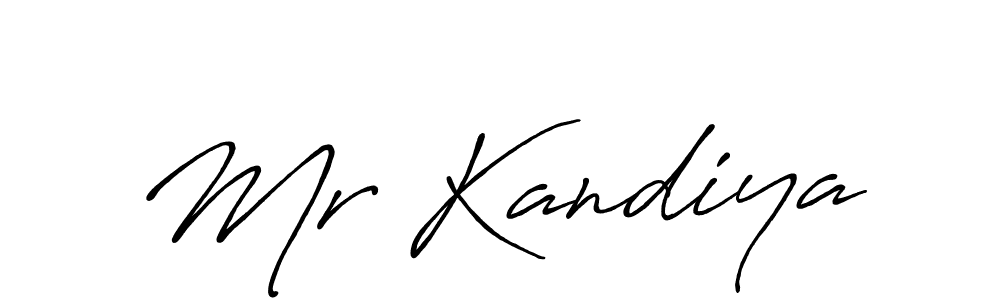 Similarly Antro_Vectra_Bolder is the best handwritten signature design. Signature creator online .You can use it as an online autograph creator for name Mr Kandiya. Mr Kandiya signature style 7 images and pictures png