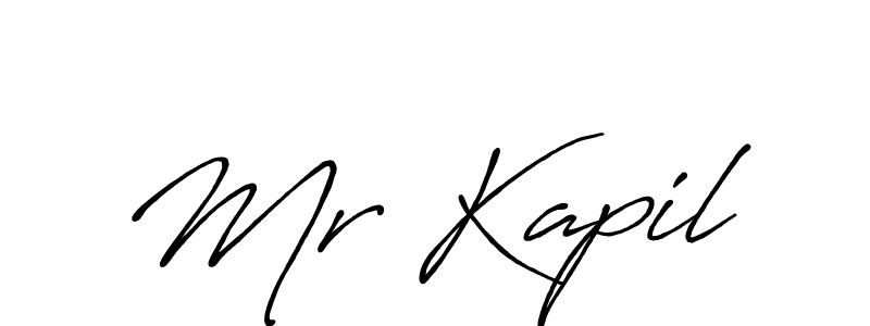 Make a short Mr Kapil signature style. Manage your documents anywhere anytime using Antro_Vectra_Bolder. Create and add eSignatures, submit forms, share and send files easily. Mr Kapil signature style 7 images and pictures png