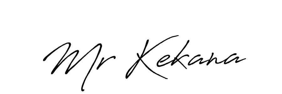 Mr Kekana stylish signature style. Best Handwritten Sign (Antro_Vectra_Bolder) for my name. Handwritten Signature Collection Ideas for my name Mr Kekana. Mr Kekana signature style 7 images and pictures png