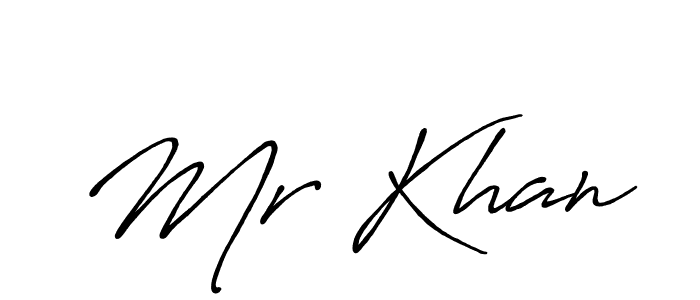 How to make Mr Khan signature? Antro_Vectra_Bolder is a professional autograph style. Create handwritten signature for Mr Khan name. Mr Khan signature style 7 images and pictures png