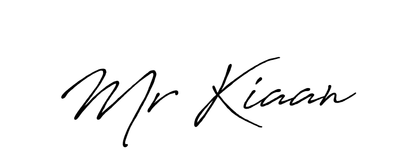 Antro_Vectra_Bolder is a professional signature style that is perfect for those who want to add a touch of class to their signature. It is also a great choice for those who want to make their signature more unique. Get Mr Kiaan name to fancy signature for free. Mr Kiaan signature style 7 images and pictures png
