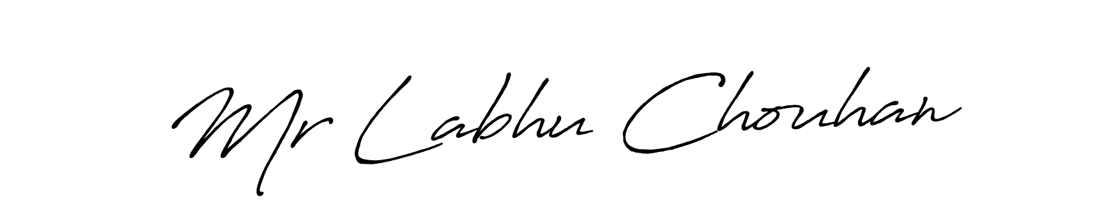 Make a beautiful signature design for name Mr Labhu Chouhan. With this signature (Antro_Vectra_Bolder) style, you can create a handwritten signature for free. Mr Labhu Chouhan signature style 7 images and pictures png
