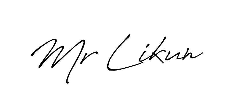 Make a beautiful signature design for name Mr Likun. Use this online signature maker to create a handwritten signature for free. Mr Likun signature style 7 images and pictures png