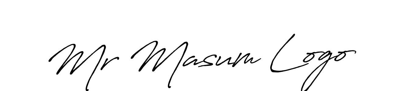 Design your own signature with our free online signature maker. With this signature software, you can create a handwritten (Antro_Vectra_Bolder) signature for name Mr Masum Logo. Mr Masum Logo signature style 7 images and pictures png