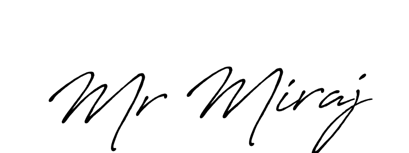 Similarly Antro_Vectra_Bolder is the best handwritten signature design. Signature creator online .You can use it as an online autograph creator for name Mr Miraj. Mr Miraj signature style 7 images and pictures png