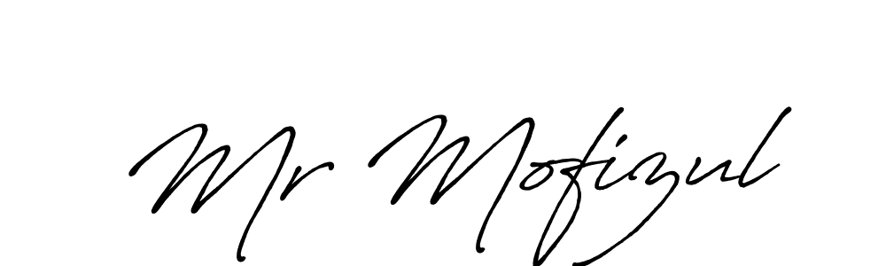 Also You can easily find your signature by using the search form. We will create Mr Mofizul name handwritten signature images for you free of cost using Antro_Vectra_Bolder sign style. Mr Mofizul signature style 7 images and pictures png