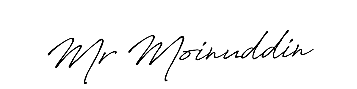 Once you've used our free online signature maker to create your best signature Antro_Vectra_Bolder style, it's time to enjoy all of the benefits that Mr Moinuddin name signing documents. Mr Moinuddin signature style 7 images and pictures png
