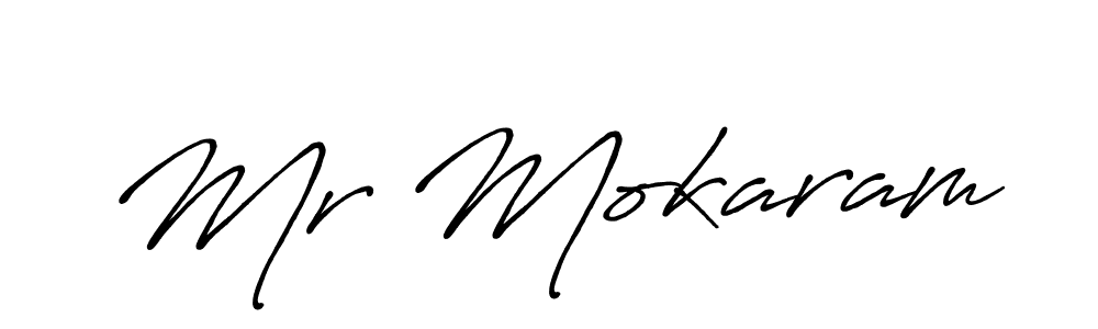 Similarly Antro_Vectra_Bolder is the best handwritten signature design. Signature creator online .You can use it as an online autograph creator for name Mr Mokaram. Mr Mokaram signature style 7 images and pictures png