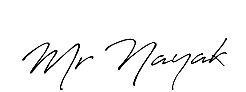 It looks lik you need a new signature style for name Mr Nayak. Design unique handwritten (Antro_Vectra_Bolder) signature with our free signature maker in just a few clicks. Mr Nayak signature style 7 images and pictures png