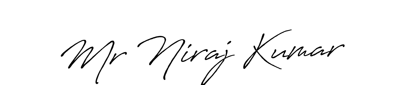 Similarly Antro_Vectra_Bolder is the best handwritten signature design. Signature creator online .You can use it as an online autograph creator for name Mr Niraj Kumar. Mr Niraj Kumar signature style 7 images and pictures png