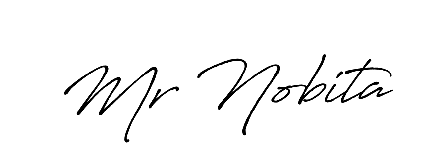 You should practise on your own different ways (Antro_Vectra_Bolder) to write your name (Mr Nobita) in signature. don't let someone else do it for you. Mr Nobita signature style 7 images and pictures png