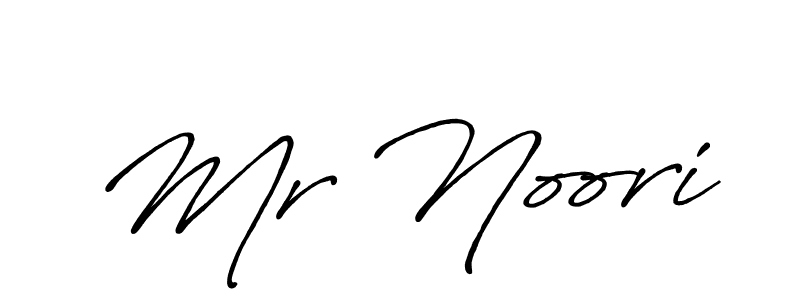 Mr Noori stylish signature style. Best Handwritten Sign (Antro_Vectra_Bolder) for my name. Handwritten Signature Collection Ideas for my name Mr Noori. Mr Noori signature style 7 images and pictures png