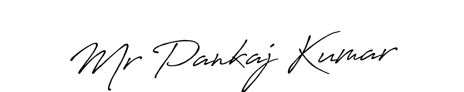 Design your own signature with our free online signature maker. With this signature software, you can create a handwritten (Antro_Vectra_Bolder) signature for name Mr Pankaj Kumar. Mr Pankaj Kumar signature style 7 images and pictures png