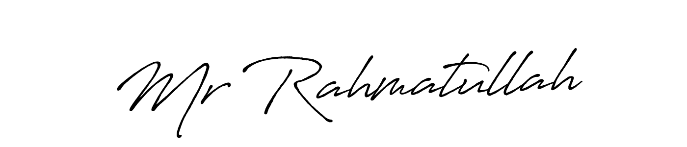 The best way (Antro_Vectra_Bolder) to make a short signature is to pick only two or three words in your name. The name Mr Rahmatullah include a total of six letters. For converting this name. Mr Rahmatullah signature style 7 images and pictures png
