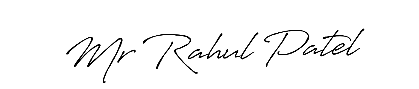 Mr Rahul Patel stylish signature style. Best Handwritten Sign (Antro_Vectra_Bolder) for my name. Handwritten Signature Collection Ideas for my name Mr Rahul Patel. Mr Rahul Patel signature style 7 images and pictures png