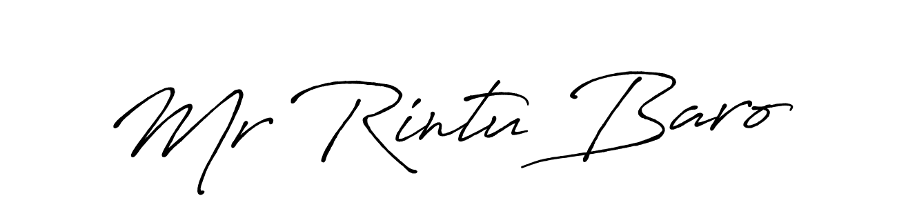 Once you've used our free online signature maker to create your best signature Antro_Vectra_Bolder style, it's time to enjoy all of the benefits that Mr Rintu Baro name signing documents. Mr Rintu Baro signature style 7 images and pictures png