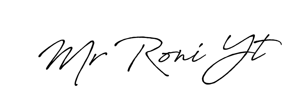 Here are the top 10 professional signature styles for the name Mr Roni Yt. These are the best autograph styles you can use for your name. Mr Roni Yt signature style 7 images and pictures png